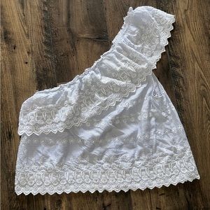 American Eagle one shoulder top womens XL